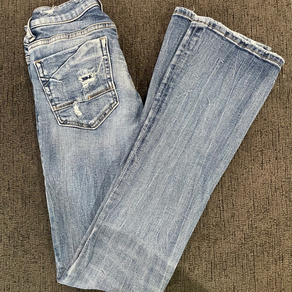 Classic Light Blue Boot Cut Jeans